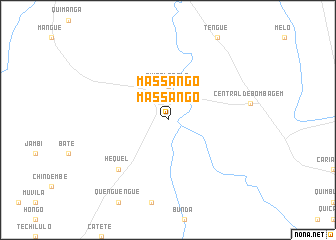 map of Massango