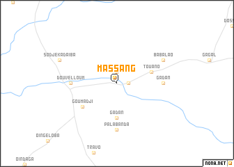 map of Massang