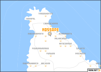 map of Massapé