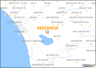 map of Massarosa