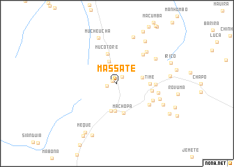 map of Massate