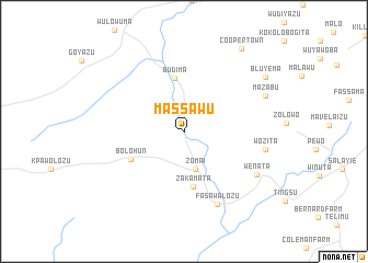 map of Massawu