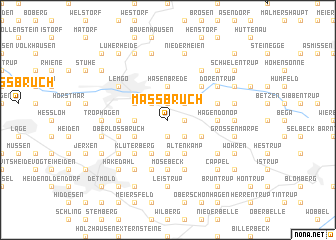 map of Maßbruch