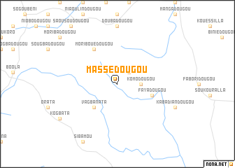 map of Massédougou