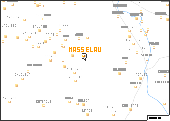 map of Masselau