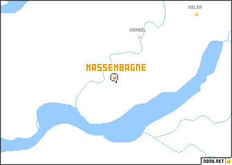 map of Massèmbagne