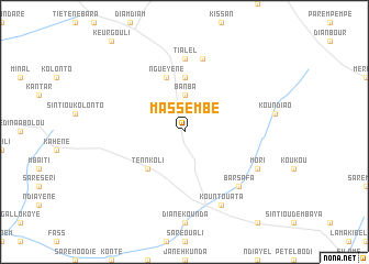 map of Massembé
