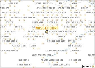 map of Massendorf