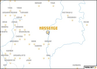 map of Massenge