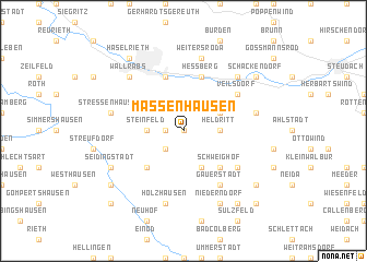 map of Massenhausen