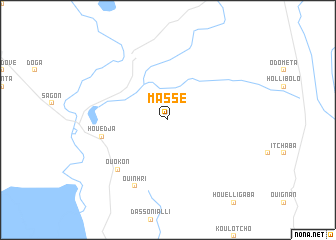 map of Massé