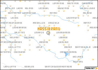 map of Massibrand