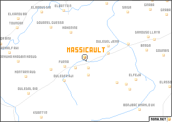 map of Massicault