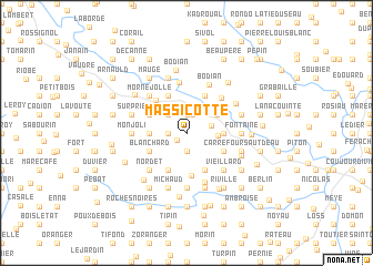 map of Massi Cotte