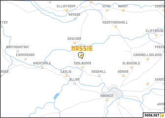 map of Massie