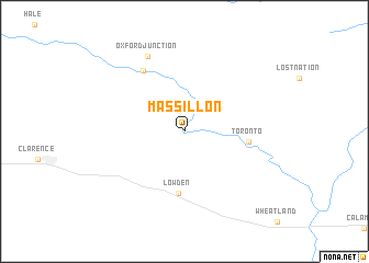 map of Massillon