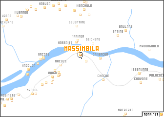 map of Massimbila