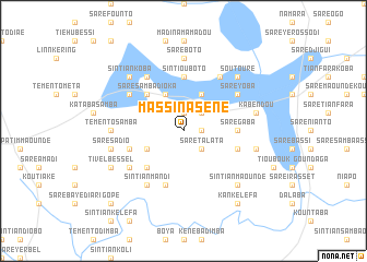 map of Massina Séné