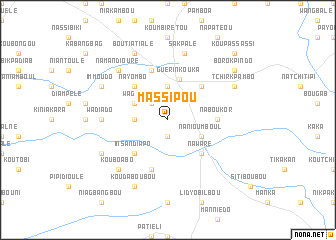 map of Massipou