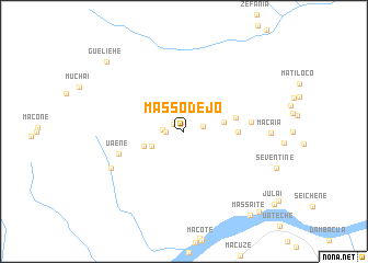 map of Massodejo