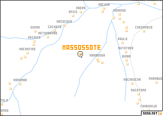 map of Massossote