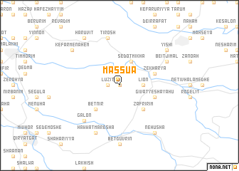 map of Massuʼa