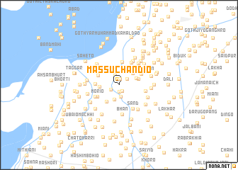 map of Massu Chāndio