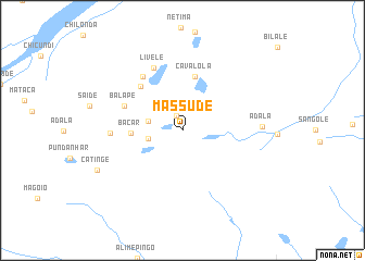 map of Massude