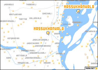 map of Massu Khānwāla