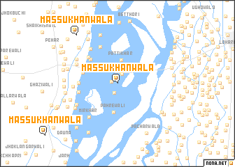 map of Massu Khānwāla