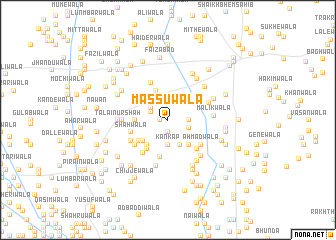 map of Massūwāla