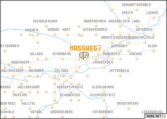 map of Maßweg