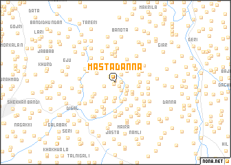 map of Masta Danna