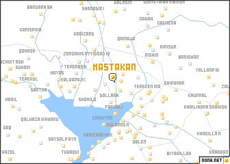 map of Mastakān