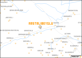 map of Mast‘alī Beyglū