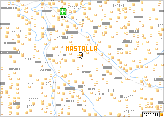 map of Mastalla