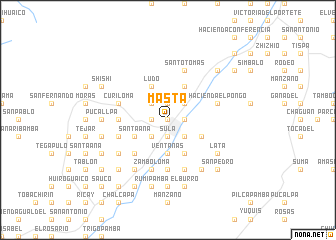 map of Masta