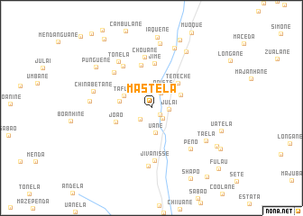 map of Mastela