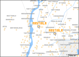 map of Mastiāla