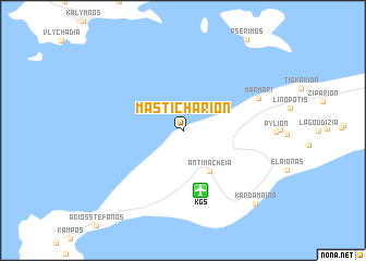 map of Mastichárion