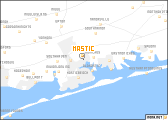 map of Mastic