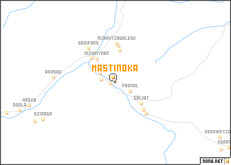 map of Mastinoka