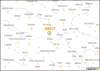 map of Masti