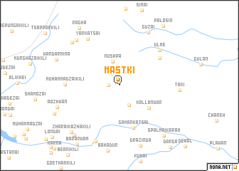 map of Mastki