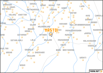 map of Mastoi