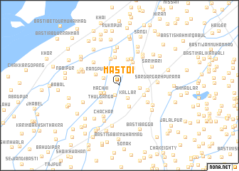 map of Mastoi