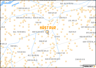 map of Mastpur