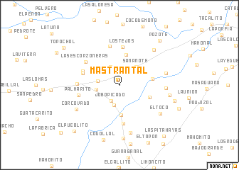 map of Mastrantal