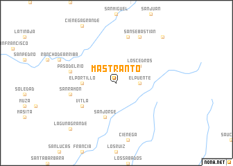 map of Mastranto