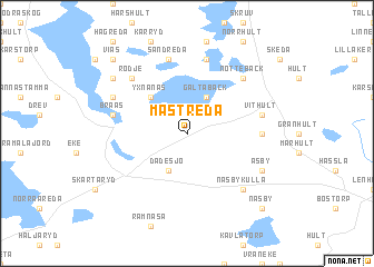 map of Mästreda